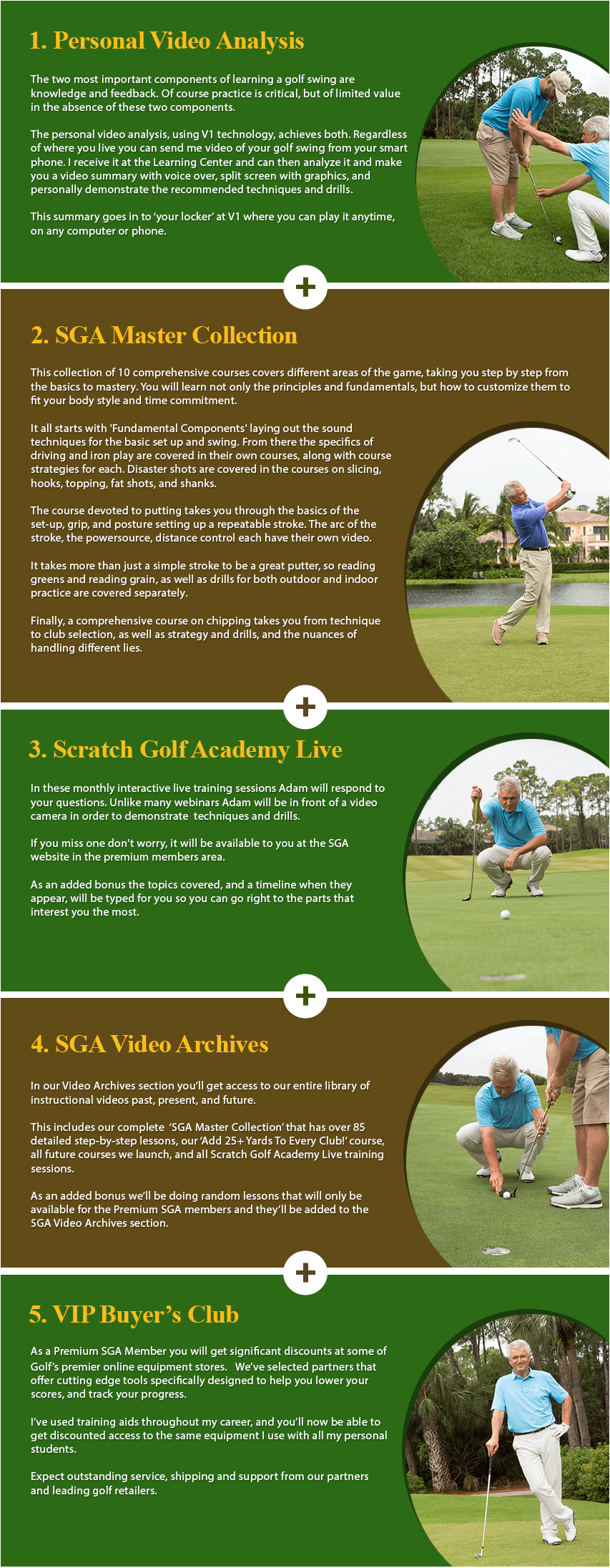 Premium SGA Launch Announcement - Scratch Golf Academy - #1 Premier ...