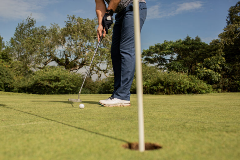 Golf Drills Using Alignment Rods for Consistency