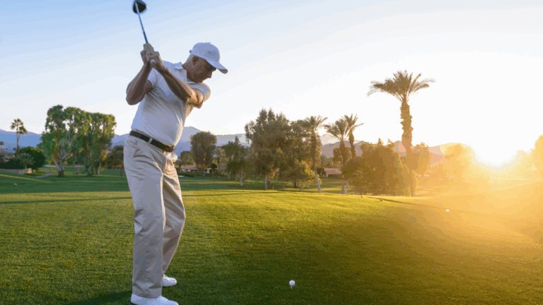 Left Knee Movement in GOLF DOWNSWING